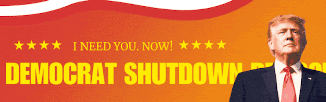 DEMOCRAT SHUTDOWN