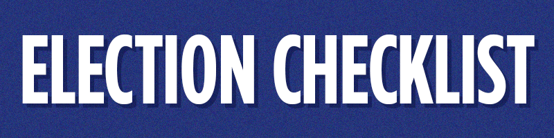 Election Checklist Logo