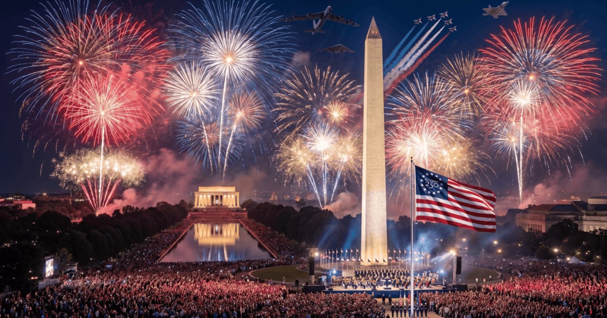 Salute to America Fireworks — July 4, 2026