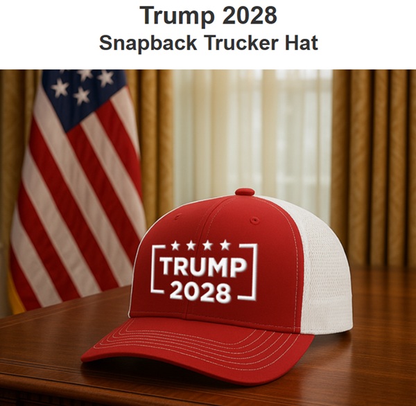 Trump 2028 Hat