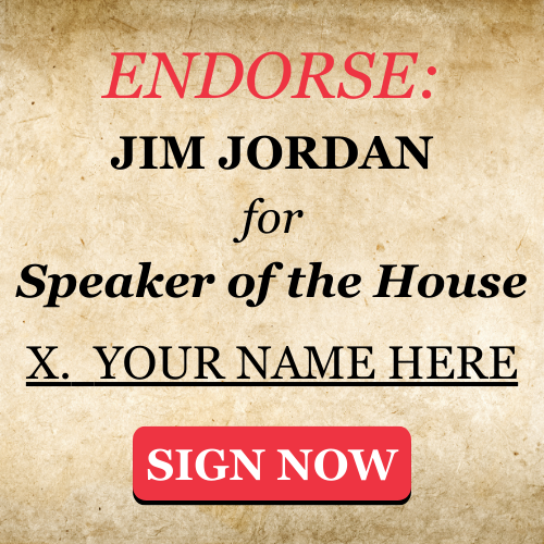 ENDORSE JIM JORDAN FOR SPEAKER