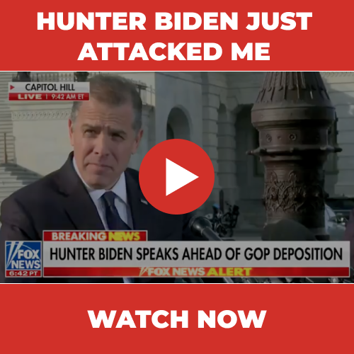 HUNTER BIDEN JUST ATTACKED ME - WATCH NOW