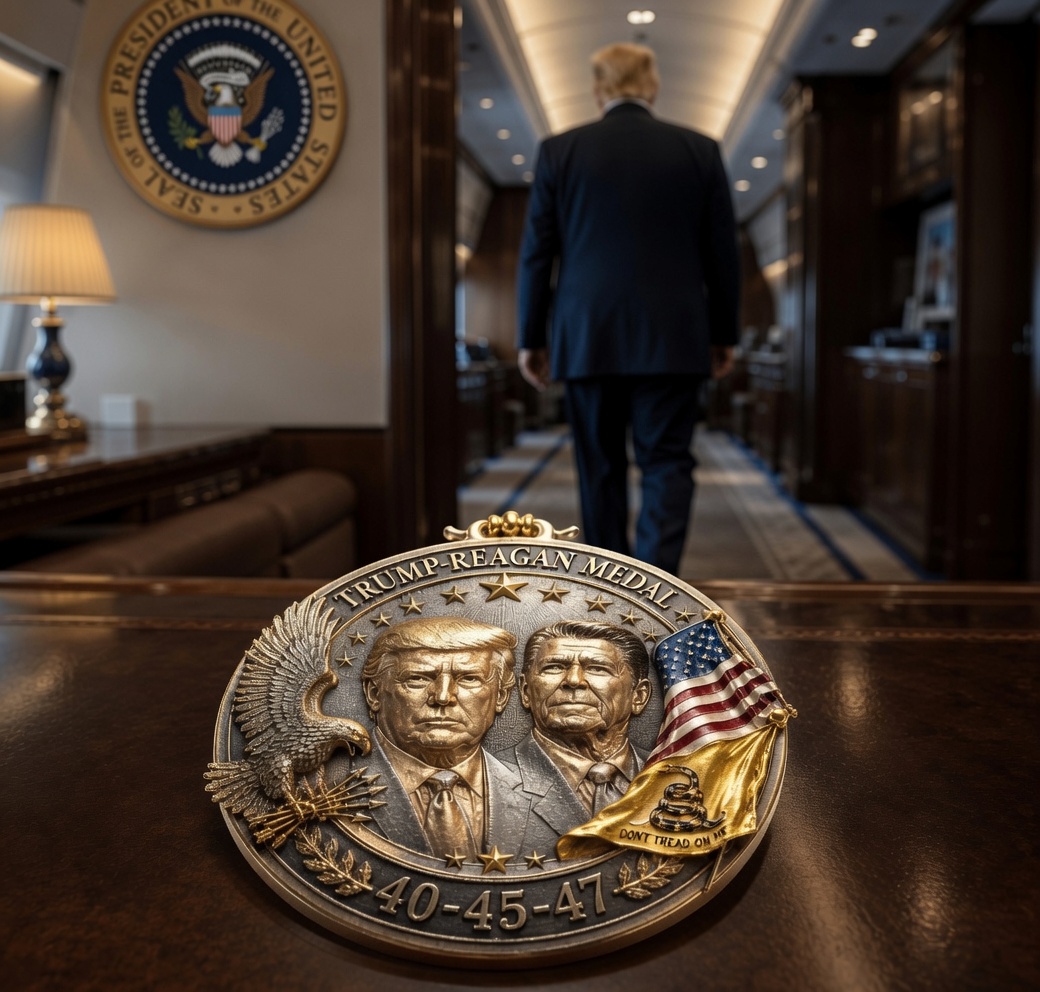 Official Trump-Reagan Medal