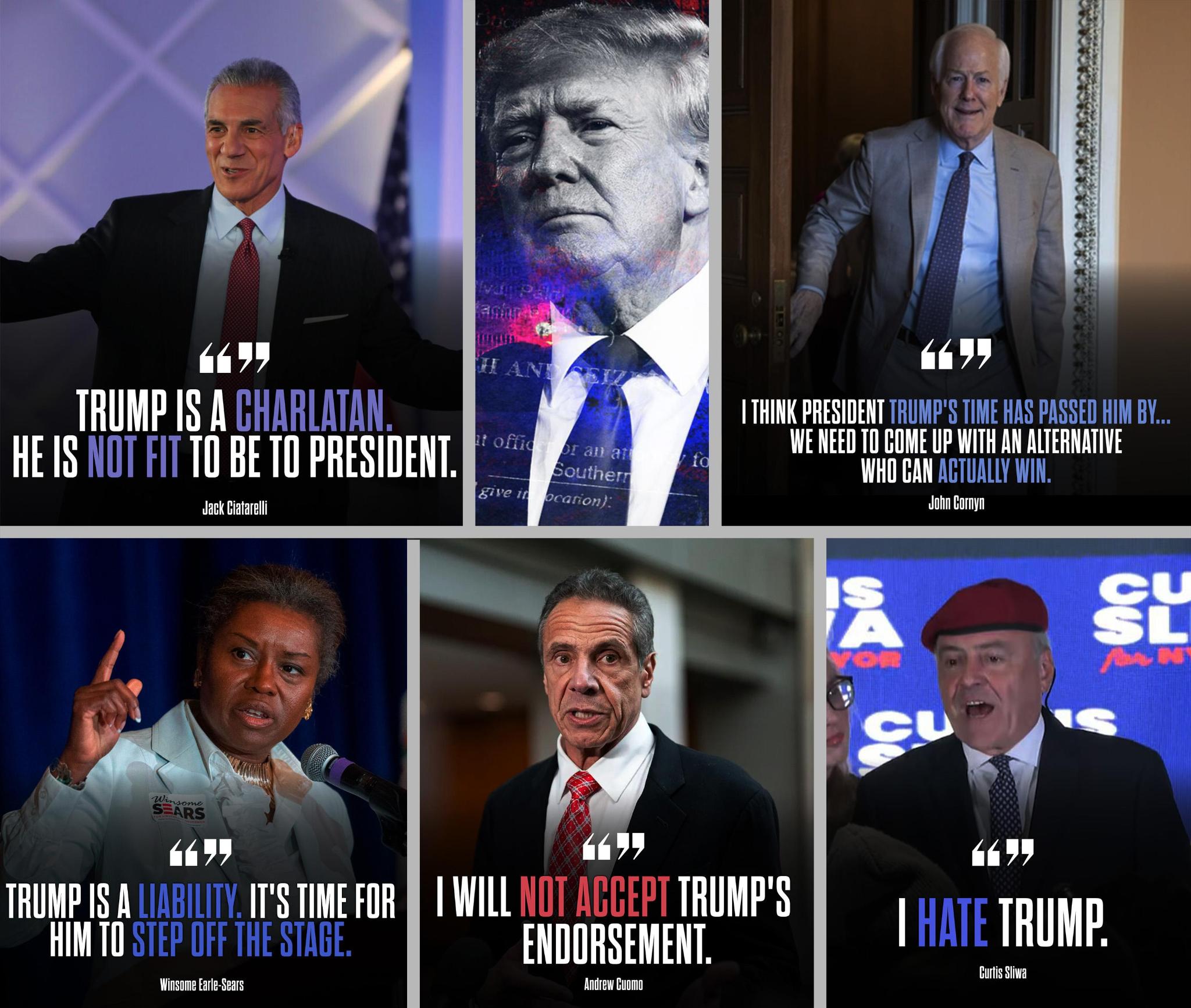 Democrat Comments on Trump