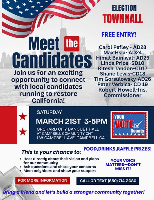 Neighborhood Townhall Invitation March 21